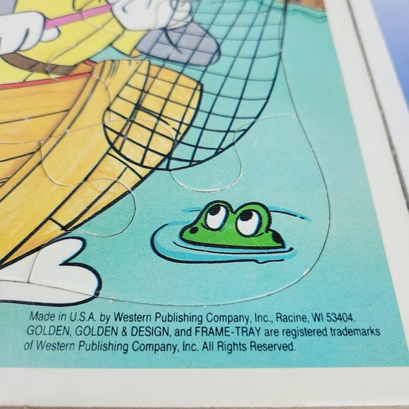 Vintage Looney Tunes and Adventures of Batman Frame-Tray Puzzles Golden Books - Picture 6 of 16